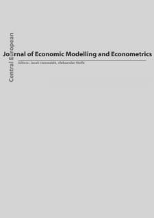 Central European Journal of Economic Modelling and Econometrics