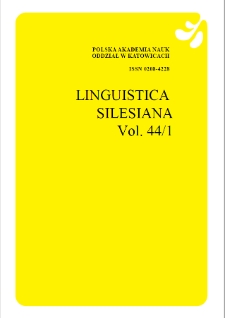 LINGUISTICA SILESIANA