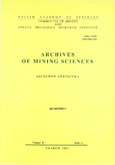 Archives of Mining Sciences