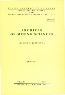 Archives of Mining Sciences