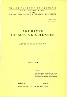 Archives of Mining Sciences