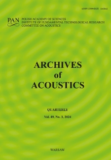 Archives of Acoustics